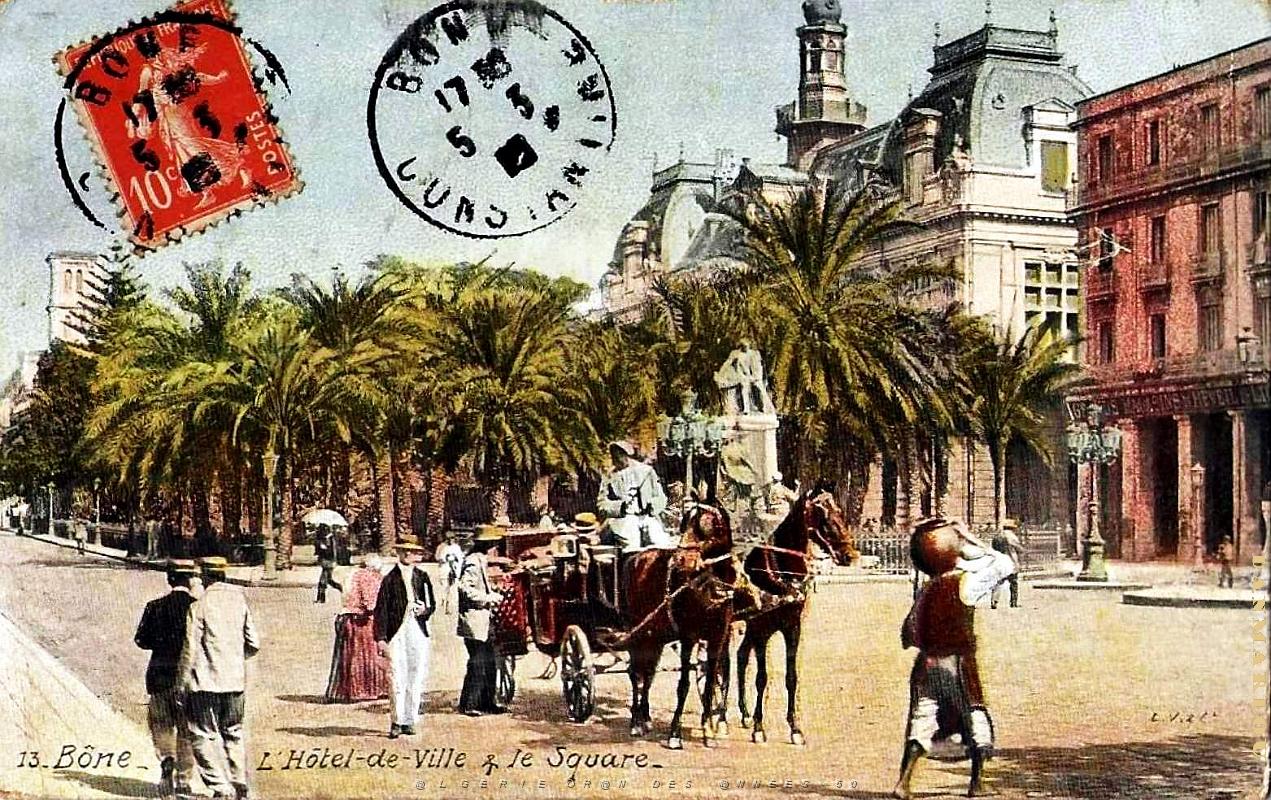 2726- Bone - Hotel de Ville et Square - 1919.jpg